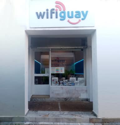 Fachada Tienda Jeyca - Wifiguay en Aracena (Huelva)